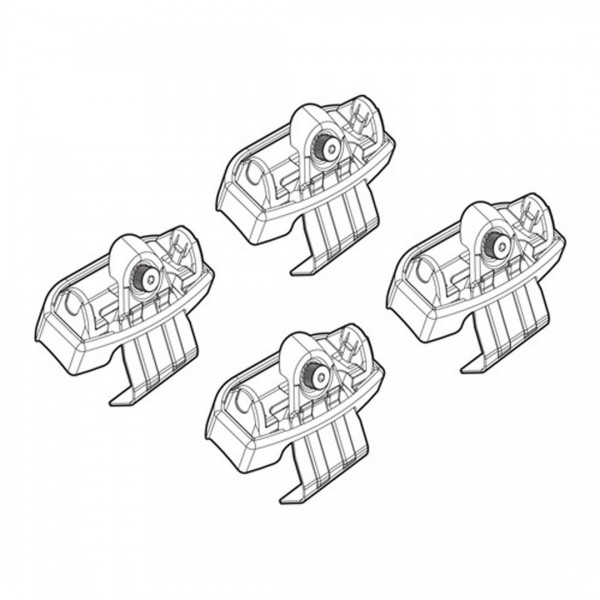 ΑΚΡΑ ΓΙΑ ΜΠΑΡΕΣ NORDRIVE ΓΙΑ AUDI A5 SPORTBACK 09/16+ KIT Άκρα για Μπάρες