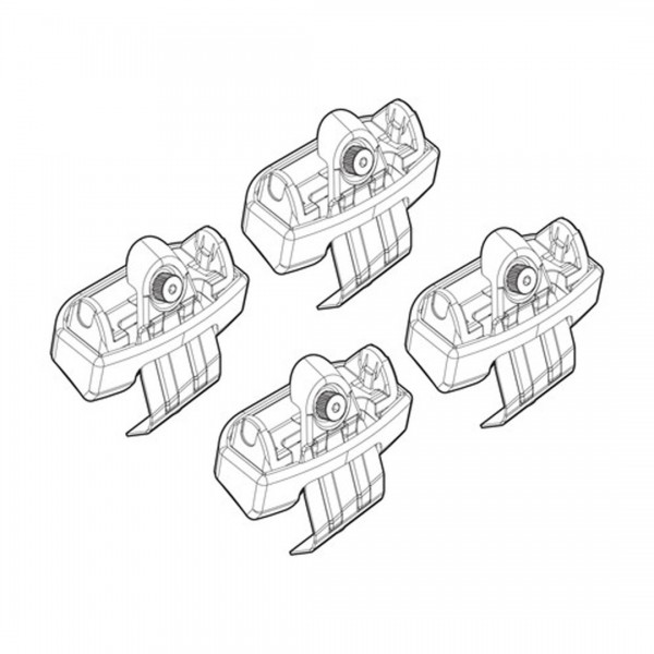 ΑΚΡΑ ΓΙΑ ΜΠΑΡΕΣ NORDRIVE ΓΙΑ BMW X2 F39 01/18+ KIT Άκρα για Μπάρες