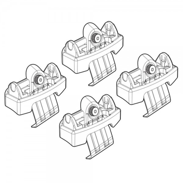 ΑΚΡΑ ΓΙΑ ΜΠΑΡΕΣ NORDRIVE ΓΙΑ AUDI Q5 SPORTBACK 10/2020> Άκρα για Μπάρες