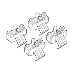 ΑΚΡΑ ΓΙΑ ΜΠΑΡΕΣ NORDRIVE ΓΙΑ ALFA ROMEO TONALE 05/2022+  - 4 ΤΕΜ. Άκρα για Μπάρες