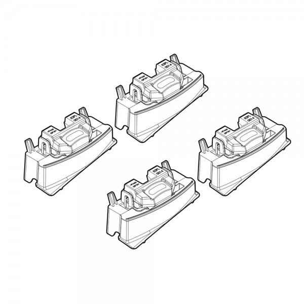 ΠΟΔΙΑ ΓΙΑ ΜΠΑΡΕΣ NORDRIVE ΓΙΑ TOYOTA RAV4 03/2019+ - 4 ΤΕΜ Άκρα για Μπάρες