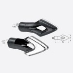 ΦΛΑΣ ΜΟΤΟ LUM LED 12V 75x27mm ΜΑΥΡΑ 2 ΤΕΜ. Απλά Φλας