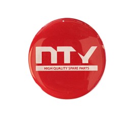 NTY ΑΥΤΟΚΟΛΛΗΤΑ ΖΑΝΤΩΝ 5 cm ΛΕΥΚΟ/ΜΠΟΡΝΤΟ ΣΜΑΛΤΟΥ - 4 ΤΕΜ. Αυτοκόλλητα Σήματα Ζαντών