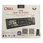 RADIO 1 DIN DUAL USB/FM/MSD/MP3/WMA/BLUETOOTH 200W ΜΕ ΕΠΙΛΟΓΗ ΦΩΤΙΣΜΟΥ 7 ΧΡΩΜΑΤΩΝ & ΧΕΙΡΙΣΤΗΡΙΟ OSIO - 1 τεμ. Ραδιόφωνα 1 DIN