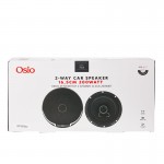 ΗΧΕΙΑ 2 ΔΡΟΜΩΝ 6,5inc 165mm ΣΤΡΟΓΓΥΛΑ 200W 86dB OSIO - 2 ΤΕΜ. Ηχεία