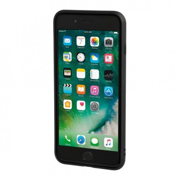 APPLE iPHONE 7 PLUS ΚΑΙ 8 PLUS ΘΗΚΗ ΚΙΝΗΤΟΥ DUO POCKET ΜΑΥΡΟ-ΚΟΚΚΙΝΟ ΜΑΓΝΗΤΙΚΗ SILVER LINE Apple