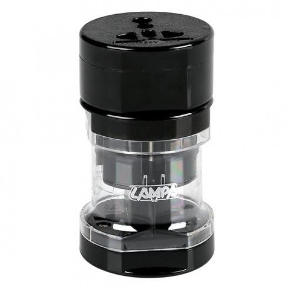 ΑΝΤΑΠΤΟΡΑΣ ΠΡΙΖΑΣ ΡΕΥΜΑΤΟΣ ΤΕΤΡΑΠΛΟΣ (EU-UK-AUS-USA) TRAVEL MATE ΤΑΞΙΔΙΟΥ ΕΩΣ 10Α LAMPA - 1 TEM. Φορτιστές Σπιτιού