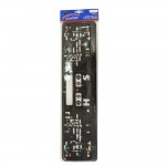 ΠΛΑΙΣΙΟ ΠΙΝΑΚΙΔΑΣ ΚΟΥΜΠΩΤΟ ΜΑΥΡΟ ΠΛΑΣΤΙΚΟ KLIPP TOP 4 ΜΕ ΛΑΣΤΙΧΕΝΙΑ ΣΤΗΡΙΓΜΑΤΑ 52x10 cm - 1ΤΕΜ. Πινακίδες και Σήμανση