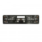 ΠΛΑΙΣΙΟ ΠΙΝΑΚΙΔΑΣ ΚΟΥΜΠΩΤΟ ΜΑΥΡΟ ΠΛΑΣΤΙΚΟ KLIPP TOP 4 ΜΕ ΛΑΣΤΙΧΕΝΙΑ ΣΤΗΡΙΓΜΑΤΑ 52x10 cm - 1ΤΕΜ. Πινακίδες και Σήμανση