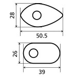 ΑΝΤΑΠΤΟΡΑΣ ΓΙΑ ΦΛΑΣ HONDA Αντάπτορες Φλας