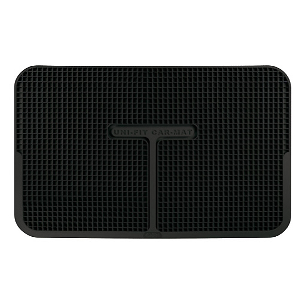 ΠΑΤΑΚΙ ΛΑΣΤΙΧΟ ΜΑΥΡΟ UNI-FIT 47x30cm 1ΤΕΜ. Διεθνή Πατάκια Λάστιχο