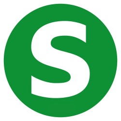 ΑΥΤΟΚΟΛΛΗΤΟ ΓΡΑΜΜΑ ΤΑΞΙΝΟΜΗΣΗΣ S 220mm Πινακίδες και Σήμανση