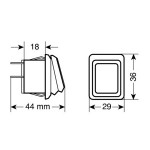 ΑΔΙΑΒΡΟΧΟΣ ΔΙΑΚΟΠΤΗΣ ΜΠΛΕ Διακόπτες Ρελέ