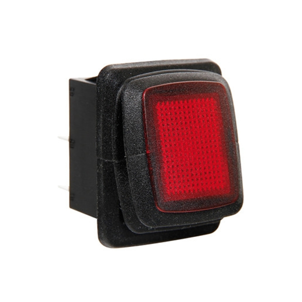 ΑΔΙΑΒΡΟΧΟΣ ΔΙΑΚΟΠΤΗΣ 10A 12/24V ΚΟΚΚΙΝΟΣ Διακόπτες Ρελέ