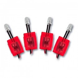 ΚΙΤ LED FIRE FLY 4ΤΜΧ. ΚΟΚΚΙΝΑ Φωτισμός LED