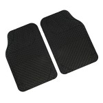 ΖΕΥΓΑΡΙ ΜΠΡΟΣΤΙΝΑ ΠΑΤΑΚΙΑ DRENA 2 (ΜΑΥΡΑ/ΛΑΣΤΙΧΟ) - 2 ΤΕΜ. Διεθνή Πατάκια Λάστιχο