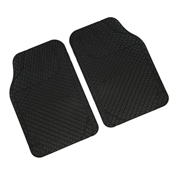 ΖΕΥΓΑΡΙ ΜΠΡΟΣΤΙΝΑ ΠΑΤΑΚΙΑ DRENA 2 (ΜΑΥΡΑ/ΛΑΣΤΙΧΟ) - 2 ΤΕΜ. Διεθνή Πατάκια Λάστιχο