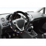 ΚΑΛΥΜΜΑ ΤΙΜΟΝΙΟΥ BLOSSOM ΜΑΥΡΟ ΧΡΩΜΑ ΜΕ ΕΓΧΡΩΜΑ  ΛΟΥΛΟΥΔΙΑ ΑΟΣΜΟ ΟΙΚΟΛΟΓΙΚΟ/ ΜΗ ΤΟΞΙΚΟ/ ΑΝΑΚΥΚΛΩΣΙΜΟ ΥΛΙΚΟ Διαμετρος 35-37 cm