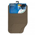 ΠΑΤΑΚΙΑ ΛΑΣΤΙΧΟ DRENA 2 ΖΕΥΓΑΡΙ ΜΠΕΖ Διεθνή Πατάκια Λάστιχο