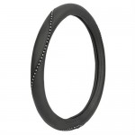 ΚΑΛΥΜΜΑ ΤΙΜΟΝΙΟΥ MERILYN 35/37 cm ΜΑΥΡΟ ME ΔΙΑΦΑΝΑ STRASS (ΑΟΣΜΟ ΟΙΚΟΛΟΓΙΚΟ/ΜΗ ΤΟΞΙΚΟ/ΑΝΑΚΥΚΛΩΣΙΜΟ ΥΛΙΚΟ) Διαμετρος 35-37 cm