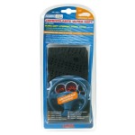 ΚΑΛΥΜΜΑ ΤΙΜΟΝΙΟΥ ΔΕΤΟ ΜΑΥΡΟ ΧΡΩΜΑ JUMBO-CAR Ραφτά καλύμματα τιμονιού