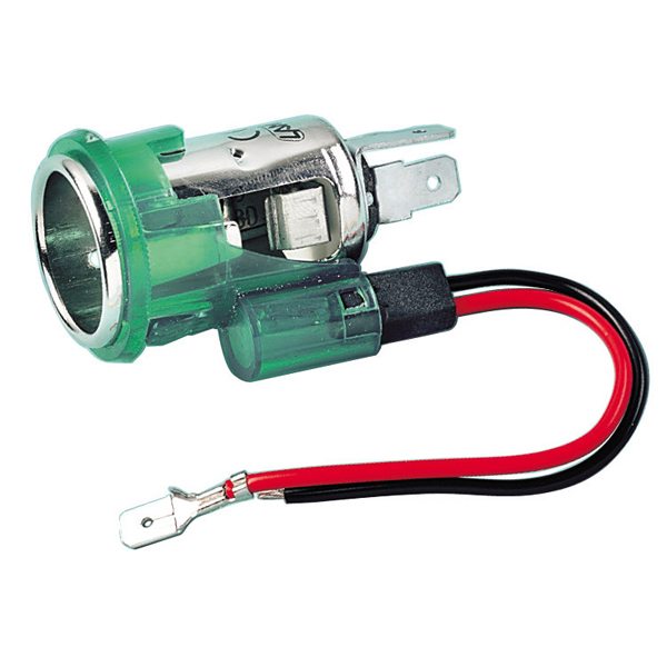 ΥΠΟΔΟΧΗ ΑΝΑΠΤΗΡΑ 12V ΜΕ ΦΩΣ 22mm ΜΟΝΟ ΤΟ ΘΗΛΥΚΟ LAMPA - 1 TEM. Αναπτήρες