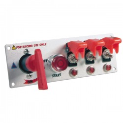 ΠΑΝΕΛ ΑΛΟΥΜΙΝΙΟΥ ΑΕΡΟΠΟΡΙΚΟΥ ΤΥΠΟΥ 5 ΣΕ 1 12V 210Α 192x67cm (ΔΙΑΚΟΠΤΕΣ ΚΑΙ START ΜΠΟΥΤΟΝ) Διακόπτες Ρελέ