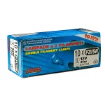 ΛΑΜΠΕΣ ΔΙΠΟΛΙΚΕΣ 12V P21/5W 10 ΤΕΜ. Με Κάλυκα