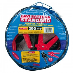 ΡΕΥΜΑΤΟΔΟΤΕΣ 200Α - 12/24V 250cm Καλώδια Μπαταρίας