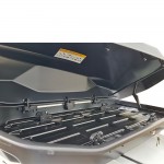 ΜΠΑΓΚΑΖΙΕΡΑ ΟΡΟΦΗΣ RACE AXION 410L 87.02.N (ΜΑΥΡΗ/MAT - 175 X 87 X 46 cm - MAX 75 kg) MΕ ΔΙΠΛΟ ΑΝΟΙΓΜΑ - 1 Τεμ. ΝΕΑ ΠΡΟΪΟΝΤΑ