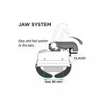 ΜΠΑΓΚΑΖΙΕΡΑ ΟΡΟΦΗΣ RACE AXION 410L 87.02.N (ΜΑΥΡΗ/MAT - 175 X 87 X 46 cm - MAX 75 kg) MΕ ΔΙΠΛΟ ΑΝΟΙΓΜΑ - 1 Τεμ. ΝΕΑ ΠΡΟΪΟΝΤΑ