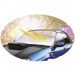 Εξωτερική Ηλιοπροστασία Small Μ195-147 Χ Υ80 cm για το Παρμπρίζ από Ύφασμα 3 Στρώσεων και Ρινίσματα Αλουμινίου σε ασημί χρώμα με logo και άκαυστη επένδυση Race Axion - 1 τεμάχιο Ηλιοπροστασίες Παρ Μπριζ