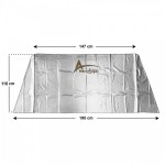 Εξωτερική Ηλιοπροστασία X-Large Μ195-147 Χ Υ110 cm για το Παρμπρίζ από Ύφασμα 3 Στρώσεων και Ρινίσματα Αλουμινίου σε ασημί χρώμα με logo και άκαυστη επένδυση Race Axion - 1 τεμάχιο Ηλιοπροστασίες Παρ Μπριζ