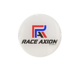 RACE AXION ΑΥΤΟΚΟΛΛΗΤΑ ΖΑΝΤΩΝ 5 cm ΛΕΥΚΟ/ΜΠΛΕ/ΚΟΚΚΙΝΟ/ΜΑΥΡΟ ΣΜΑΛΤΟΥ - 4 ΤΕΜ. Αυτοκόλλητα Σήματα Ζαντών