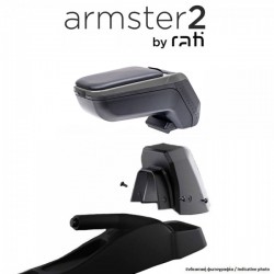 ΟΛΟΚΛΗΡΩΜΕΝΟΣ ΤΕΜΠΕΛΗΣ ARMSTER 2 ΓΙΑ CHEVROLET AVEO 2011-2020 ΜΕ ΑΠΟΣΠΩΜΕΝΗ ΤΣΕΠΗ ΑΠΟ ΠΛΑΣΤΙΚΟ ΚΑΙ ΔΕΡΜΑΤΙΝΗ ΣΕ ΓΚΡΙ ΠΛΑΙΣΙΟ ΚΑΙ ΜΑΥΡΟ ΧΡΩΜΑ ΜΕ ΑΝΤΑΠΤΟΡΑ ΤΟΠΟΘΕΤΗΣΗΣ RATI - 1 ΣΕΤ (V01728/RT + V01565/RT) Μαρκέ Τεμπέληδες RATI