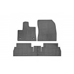 ΜΑΡΚΕ ΠΑΤΑΚΙΑ ΣΕ ΣΚΑΦΗ ΛΑΣΤΙΧΟ ΓΙΑ CITROEN BERLINGO 5ΘΕΣΙΟ 2018+ / OPEL COMBO E 5ΘΕΣΙΟ 2018+ / PEUGEOT RIFTER 5ΘΕΣΙΟ 2018+ ΣΕ ΜΑΥΡΟ ΧΡΩΜΑ ΜΕ ΣΤΡΟΓΓΥΛΑ ΚΟΥΜΠΩΜΑΤΑ CIK - 4 ΤΕΜ. Peugeot