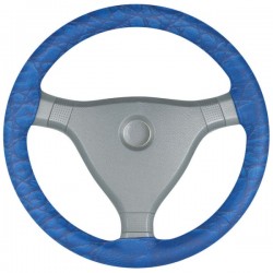 ΚΑΛΥΜΜΑ ΡΑΦΤΟ ΤΙΜΟΝΙΟΥ 37-39.5 ΜΠΛΕ LUX Ραφτά καλύμματα τιμονιού