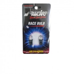 T10 W5W 12V W2,1x9,5d 1LED ΚΑΡΦΙ ΛΕΥΚΟ (ΚΑΡΦΩΤΟ ΑΚΑΛΥΚΟ) BLISTER 2ΤΕΜ. Φωτισμός LED