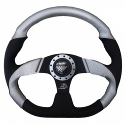 ΤΙΜΟΝΙ ΔΕΡΜΑ Χ2 ΜΑΥΡΟ-ΙΝΟΧ Τιμόνια