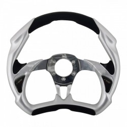 ΤΙΜΟΝΙ Χ5 ΑΛΟΥΜΙΝΙΟΥ ΙΝΟΧ/ΑΣΗΜΙ SIMONI RACING 1 TEM. Τιμόνια