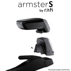 ΟΛΟΚΛΗΡΩΜΕΝΟΣ ΤΕΜΠΕΛΗΣ ARMSTER S ΓΙΑ FIAT 500L LIVING 2012-2017 ΑΠΟ ΠΛΑΣΤΙΚΟ ΚΑΙ ΔΕΡΜΑΤΙΝΗ ΣΕ ΜΑΥΡΟ ΧΡΩΜΑ ΜΕ ΑΝΤΑΠΤΟΡΑ ΤΟΠΟΘΕΤΗΣΗΣ RATI - 1 ΣΕΤ (V01636/RT + V01561/RT) Μαρκέ Τεμπέληδες RATI