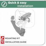 Ολοκληρωμένος Τεμπέλης Καθίσματος ARMSTER 3 PLUG & PLAY για Dacia Duster LHD 2018-2019 (με Εργοστασιακό Υποβραχιόνιο) από Πλαστικό και Vegan Δέρμα σε Μαύρο Χρώμα RATI - 1 τεμ. Μαρκέ Τεμπέληδες RATI