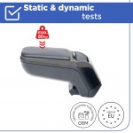 ΤΕΜΠΕΛΗΣ ARMSTER 2 ΜΕ ΑΠΟΣΠΩΜΕΝΗ ΤΣΕΠΗ ΑΠΟ ΠΛΑΣΤΙΚΟ ΚΑΙ ΔΕΡΜΑΤΙΝΗ ΣΕ ΓΚΡΙ ΠΛΑΙΣΙΟ ΚΑΙ ΜΑΥΡΟ ΧΡΩΜΑ RATI - 1 ΤΕΜ. Μαρκέ Τεμπέληδες RATI