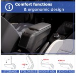 ΤΕΜΠΕΛΗΣ ARMSTER 2 ΜΕ ΑΠΟΣΠΩΜΕΝΗ ΤΣΕΠΗ ΑΠΟ ΠΛΑΣΤΙΚΟ ΚΑΙ ΔΕΡΜΑΤΙΝΗ ΣΕ ΓΚΡΙ ΠΛΑΙΣΙΟ ΚΑΙ ΜΑΥΡΟ ΧΡΩΜΑ RATI - 1 ΤΕΜ. Μαρκέ Τεμπέληδες RATI