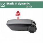 Ολοκληρωμένος Τεμπέλης Καθίσματος ARMSTER 3 PLUG & PLAY για VW T5 LHD 2003-2016 / VW T6 LHD 2016-2022 / VW T7 LHD 2022+ / VW ID Buzz LHD 2022+ / VW ID.4 LHD 2021+ / VW ID.5 LHD 2022+ (2 θέσεων με Εργοστασιακό Υποβραχιόνιο) από Πλαστικό και Vegan Δέρμα