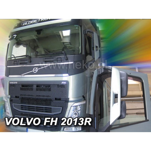 ΑΝΕΜΟΘΡΑΥΣΤΕΣ ΓΙΑ VOLVO FH4/FH12 (ΝΤΑΛΙΚΑ 3ΗΣ ΓΕΝΙΑΣ) 2012+  ΖΕΥΓΑΡΙ  ΑΠΟ ΕΥΚΑΜΠΤΟ ΦΙΜΕ ΠΛΑΣΤΙΚΟ HEKO - 2 ΤΕΜ. ΑΝΕΜΟΘΡΑΥΣΤΕΣ