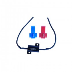 ΑΝΤΙΣΤΑΣΗ CAN-BUS ΓΙΑ ΛΑΜΠΕΣ LED T20 25W 8 Ohm12V (ΑΝΤΙΣΤΑΣΗ-ΨΕΥΤΗΣ-CANCELLER) 1ΤΕΜ. Αντιστάσεις CANBUS (Cancelers)