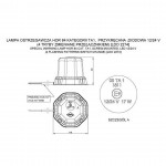 ΦΑΡΟΣ LED IP56 ECE 12-24V ΒΙΔΩΤΟΣ 48LED ΠΟΡΤΟΚΑΛΙ 94x119mm Φάροι LED