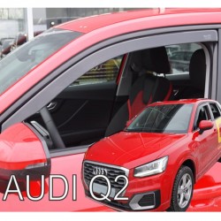 ΑΝΕΜΟΘΡΑΥΣΤΕΣ ΓΙΑ AUDI Q2 5D 2016-2021 ΖΕΥΓΑΡΙ ΑΠΟ ΕΥΚΑΜΠΤΟ ΦΙΜΕ ΠΛΑΣΤΙΚΟ HEKO - 2 ΤΕΜ. ΑΝΕΜΟΘΡΑΥΣΤΕΣ