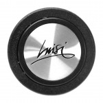 ΜΠΟΥΤΟΝ ΚΟΡΝΑΣ ΤΙΜΟΝΙΟΥ 2 ΕΠΑΦΩΝ ARGENTO LUISI 61,5 mm (ΧΡΩΜΙΟ/ΜΑΥΡΟ) Αξεσουάρ Τιμονιού